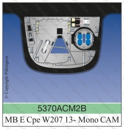 Ветровое стекло на MERCEDES E-CLASS W207 2CPE